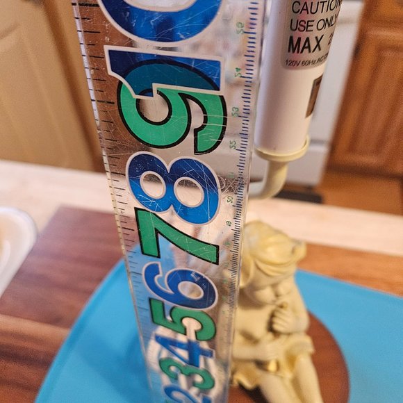 sweet angels lamp no shade great for baby or Childs room.made from resin - Picture 6 of 6